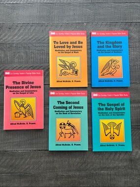 Our Sunday Visitor Bible Study Books by Alfred McBride, O. Praem (Set of 5)